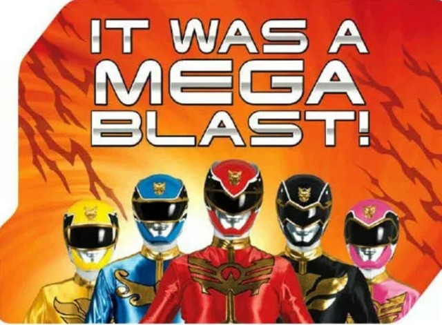 POWER RANGERS Mega Force THANK YOU NOTES (8) ~ Birthday Party Supplies ...