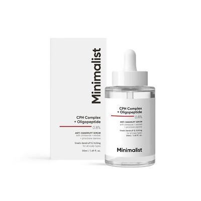 Minimalist Anti-Dandruff Hair Serum for Scalp | Pre Shampoo Treatment | 50ml