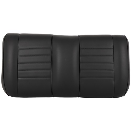 Juego de cojines de asiento delantero de carro de golf de lujo negro para EZGO RXV - Imagen 7 de 8