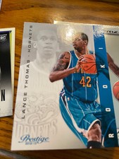 2012-13 PANINI PRESTIGE LANCE THOMAS RC NEW ORLEANS HORNETS #186