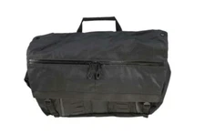 GREY GHOST GEAR WANDERER BAG 2.0 WAXED CANVAS BLACK