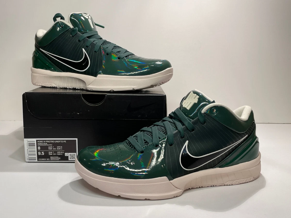 Nike Kobe 4 Protro Undefeated Fir Milwaukee Bucks CQ3869-301 | Size 8M / 9.5W