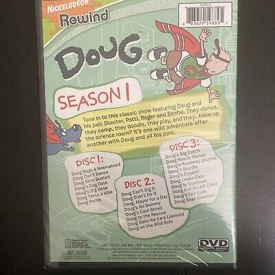 Doug Animated Season 1 Nickelodeon Rewind DVD 3 Disc Set for sale online | eBay Doug Animated Season 1 Nickelodeon Rewind DVD 3 Disc Set for sale online | eBay