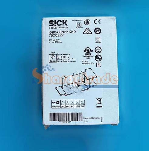 1 PIEZA Nuevo Sensor de Proximidad SICK IQ80-60NPP-KK0 7900227 - Imagen 4 de 5