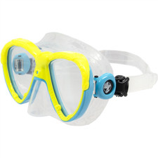 AKONA Tumbler Jr. Snorkel Mask - Blue/Neon Green