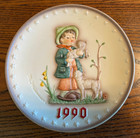Vintage 7.5" Goebel Mj Hummel Annual 20th Edition Collector's Plate 1990 w/ Box