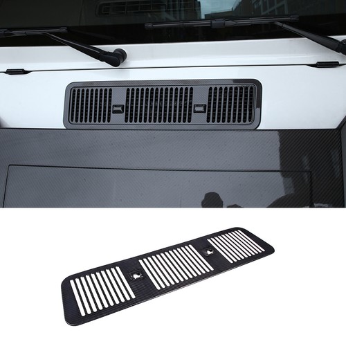 Carbon Fiber Hood Air Intake Vent Cover Protection Trim For Benz W463 2006-2018