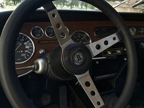 For Lancia Fulvia 63-76 Polished Aluminium Trim Rings Instrument Cluster 5pcs - Picture 10 of 10