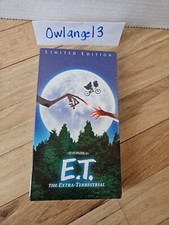 E.T. The Extra-Terrestrial (VHS, 2002, 20th Anniversary Limited Edition...
