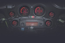 KOSO 2004-2013 FLHTC Electra Glide Classic Harley Davidson DIGITAL GAUGE CLUSTER