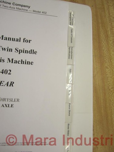 Kasper 402 Electrical Manual - Picture 9 of 12