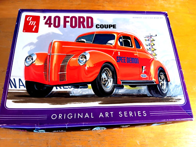 2014 AMT Model MOTOR-CITY MUSCLE ORIGINAL ART SERIES '40 FORD COUPE #AMT950/12