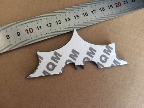 Chrome Metal Batman Dark Knight Mask Car Motorcycle Emblems Badge Decal Stickers - Bild 6 von 6