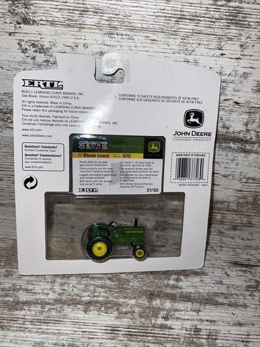 1/64 John Deere 1010 State Tractor Series 37/50 Rhode Island Chase Capitol - Picture 5 of 7