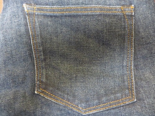 J CREW MEN 484 SLIM FIT KURABO JAPANESE DENIM BLUE JEANS 32X31.5 STYLE G6146 - Picture 7 of 12