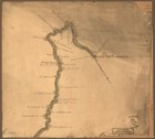 A4 Reprint of Lakes And Rivers Map Virginia