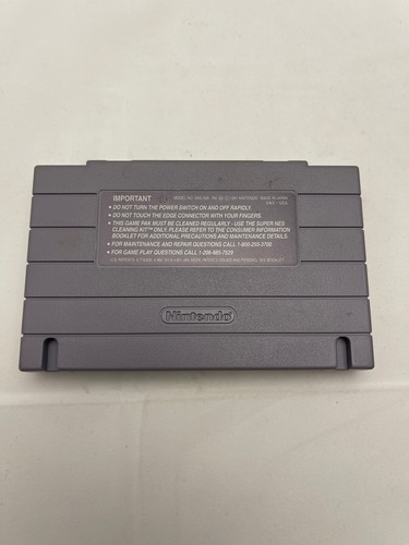 SNES Super Nintendo Game Cartridge - Pick and Choose (Updated 9-15-24) - Picture 55 of 64
