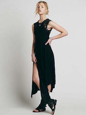 free people papillon maxi dress