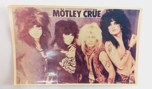 Mötley Crüe ist eine amerikanische Glam Metal Band. Pressefoto 80er Jahre 6,5 x 10 cm - Bild 2 von 4