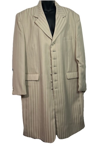 Pronti  Collection By Phita Vintage Men Long Tuxedo Jacket Only. Size L - Picture 2 of 7