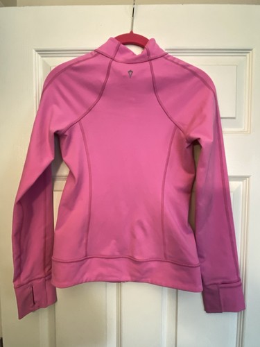 Ivivva By Lululemon Perfect Your Practice Jacket Magenta Pink Luon Size 12 - Picture 3 of 5