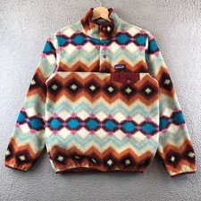 Patagonia Synchilla Snap T Fleece Pullover Timber Twist Cinder Southwestern XS