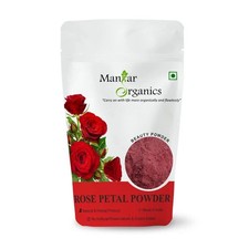 ManHar Organics Rose Petal Powder For Glowing Skin 100g