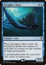 Deepglow Skate Commander 2016 NM Blue Rare MAGIC THE GATHERING CARD ABUGames
