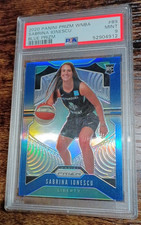 2020 Prizm WNBA #89 Sabrina Ionescu RC BLUE /149 PSA 9 ROOKIE
