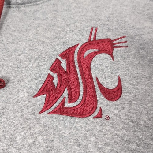 Men’s Heavy Weight Hoodie NIKE Washington State Cougars Jacket Medium WSU NCAA - Picture 5 of 16