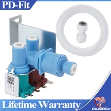 Refrigerator Water Valve For W10408179 Whirlpool Kitchenaid Roper IMV708 2186486