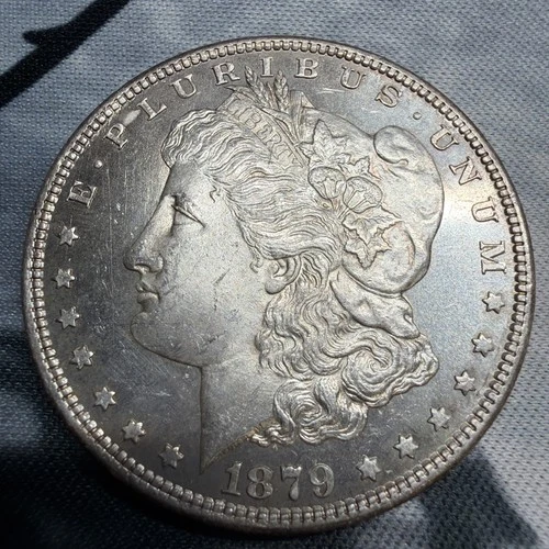1879 S MORGAN SILVER DOLLAR! BEAUTIFUL Uncirculated Coin! WOW! Semi PL!