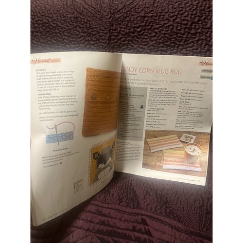 CROCHET WORLD MAGAZINE AUTUMN 2024 & American's Crochet Book 1972 Hardback Dust - Bild 6 von 24