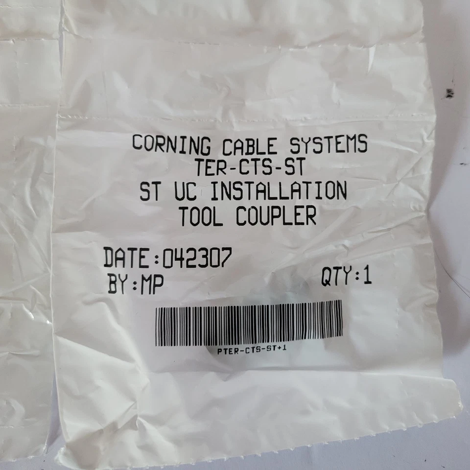 NOS 9 Corning Cable Fiber TER-CTS-SC, ST, LC  UC Install Tool Couplers Unicam - Image 4 of 4