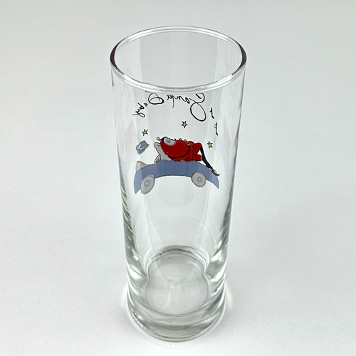 Pottery Barn Holiday Santa Baby schlafend auf Autohaube Becher Longdrinkglas - Bild 2 von 2