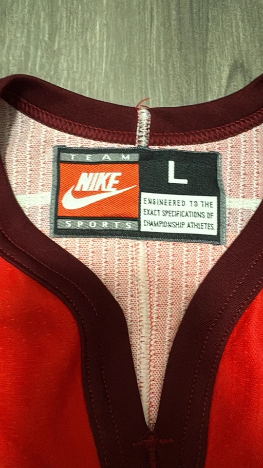 Camiseta deportiva vintage de la selección nacional de hockey de Rusia de los Juegos Olímpicos Nike 1998 talla grande rara Foto 3 de 4