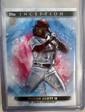 2024 Topps Inception - Victor Scott II #81 (RC)