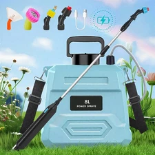 SZTAA Electric Sprayer Watering Can With Spray Gun Automatic Garden Plant Mister