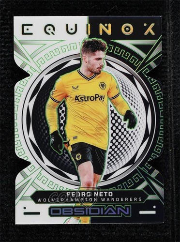 2023-24 Panini Obsidian Equinox Electric Etch Green /5 Pedro Neto #13 - Picture 1 of 3