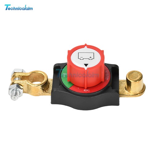 Top Post Battery Disconnect Switch 12-48V Marine Battery Cut-Off Switch Isolator - Bild 22 von 24