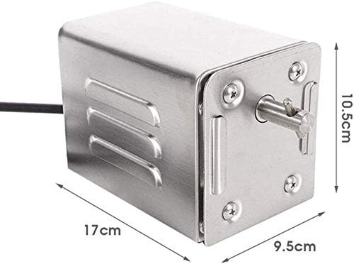Motore per Girarrosto 70 Kg in Acciaio Inox Barbecue Grill Girarrosto Elettrico - Foto 5 di 12