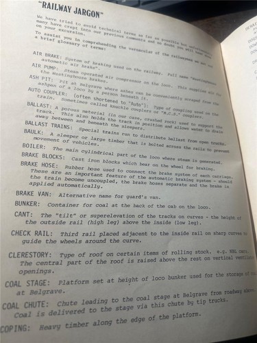 C 1980 PBPS Puffing Billy Educational excursions Teacher notes Belgrave railway - Picture 11 of 13