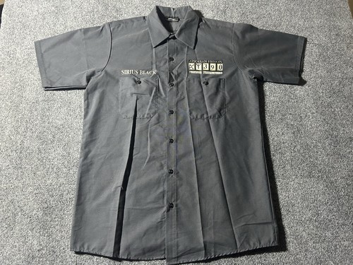 Vintage Harry Potter Shirt Mens XL Gray Prisoner Of Azkaban Sirius Black 2004