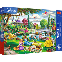 Trefl, Disney Prinzessinnen Picknick, 1000 Teile Premium Plus
