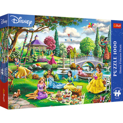 Trefl, Disney Prinzessinnen Picknick, 1000 Teile Premium Plus
