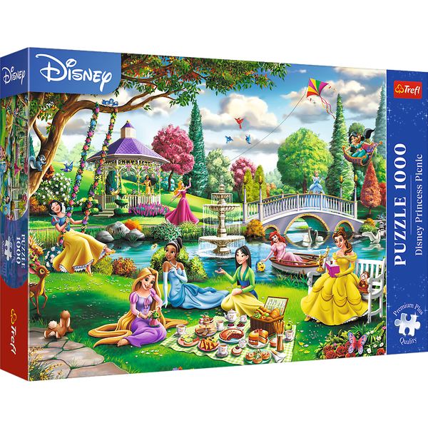 Trefl, Disney Prinzessinnen Picknick, 1000 Teile Premium Plus-image
