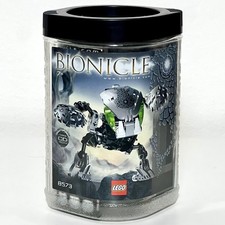 100% complete LEGO BIONICLE: Bohrok - Kal Nuhvok - Kal (8573) w/ krana and band