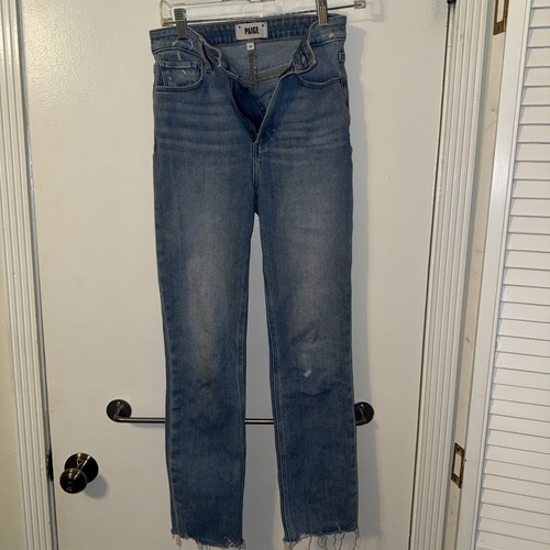 Jeans Cindy de tiro alto Paige 25 - Imagen 2 de 4