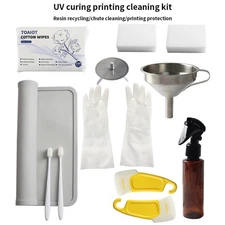 Light Curing Bath Cleaning Resin Cleaning Filter Recovery Kit for 3D Printers