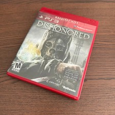 Dishonored (Sony Playstation 3, 2012) Complete w/ Manual